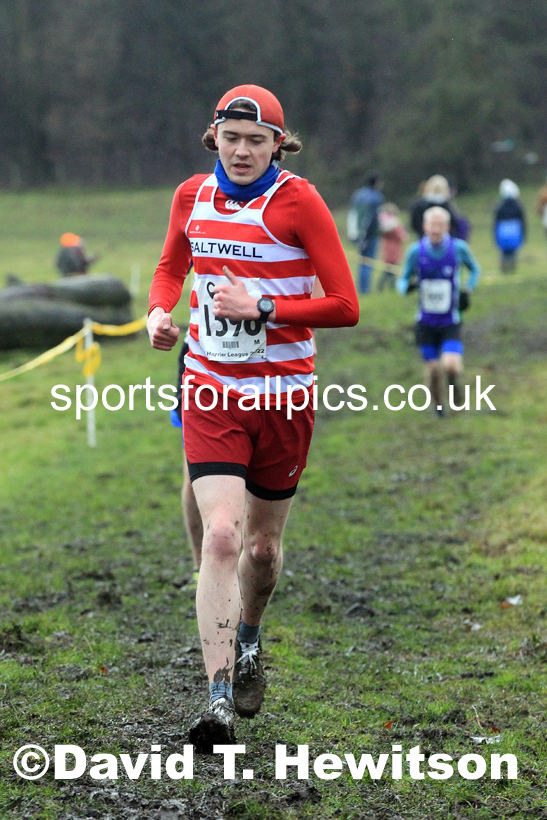 Senior mens 2022 North Eastern Harrier League, Thornley Farm, Peterlee, County Durham. Photo: David T. Hewitson/Sports for All Pics